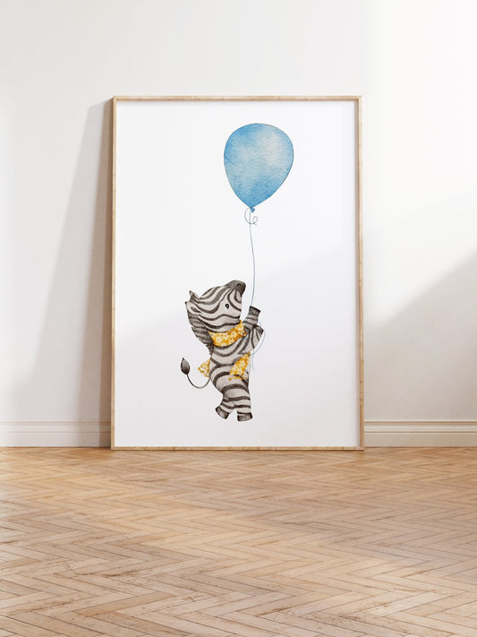 Den Flyvende Zebra - Littleposter.dk