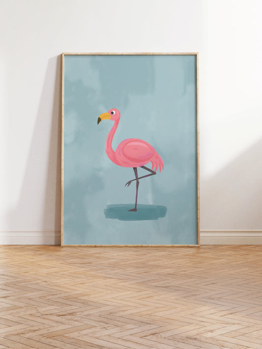 Flamingoen - Littleposter.dk