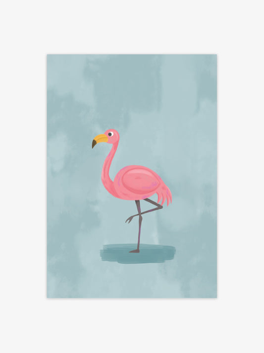 Flamingoen - Littleposter.dk