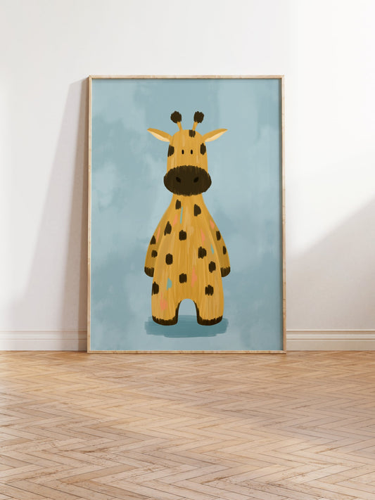 Giraffen - Littleposter.dk