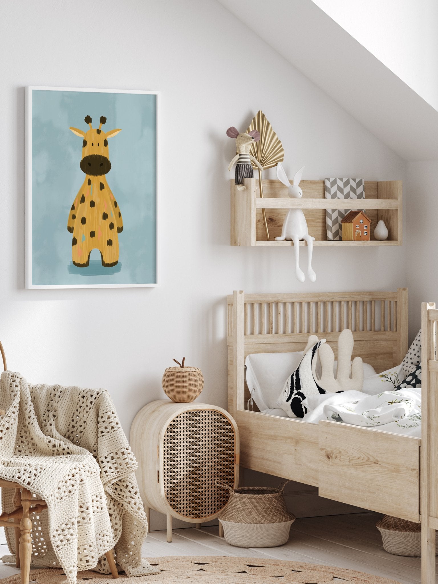 Giraffen - Littleposter.dk