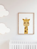 Giraffen Gudrun - Littleposter.dk