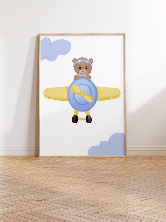 Pilotbamsen - Littleposter.dk