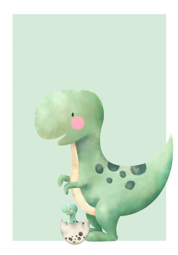 T-Rex Dinosaur - Littleposter.dk